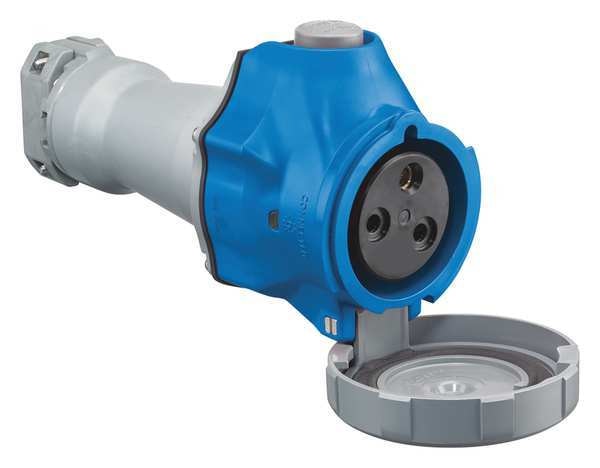 Pin and Sleeve Connector, 2 Poles, 3 Wires