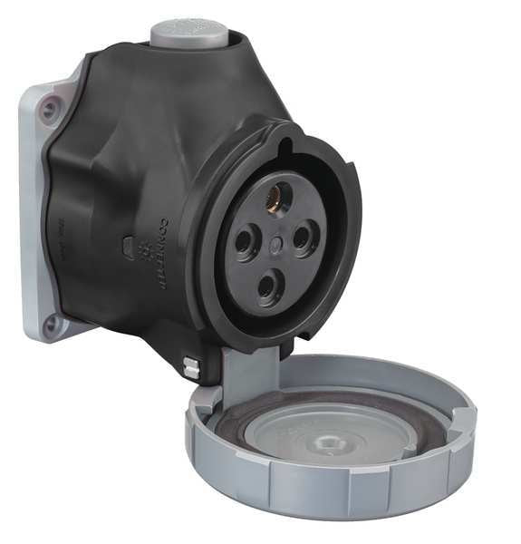 Pin and Sleeve Receptacle, 30A, 600VAC