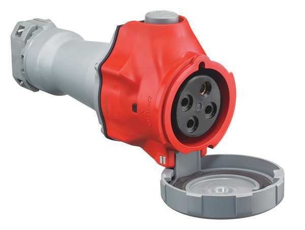 Pin and Sleeve Connector, 3 Poles, 4 Wires