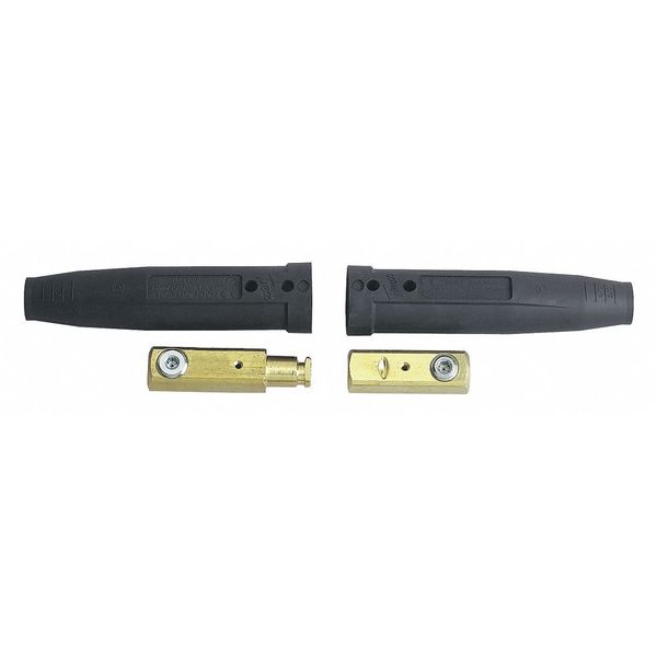 Cable Connector, Male/Female, Single, PK2