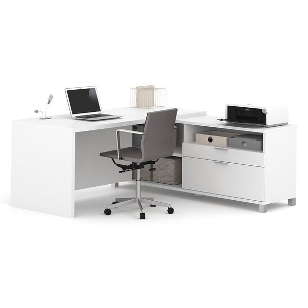 L Shaped Desk, 71.1