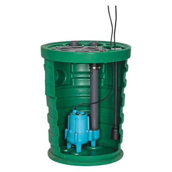 Sewage System, 4/10HP, 4inx2in, 8.5A, 115V