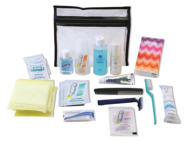 Personal Emergency Hygiene Kit, Plastic Case, 1 Person