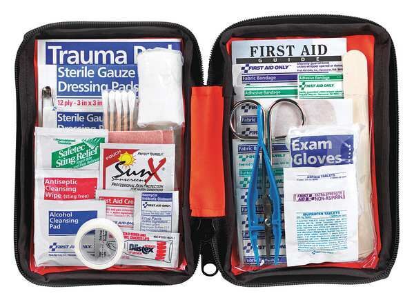 Emergency Lockdown Kit, Plastic Case, 5 Person