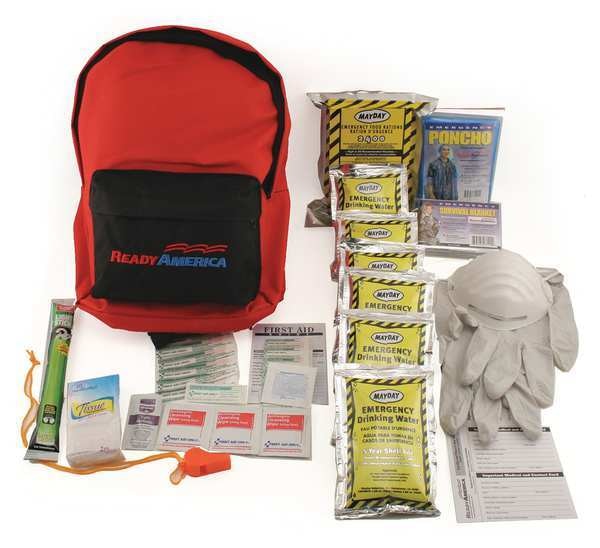 Personal Emergency Kit, Fabric Case, 1 Person