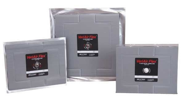 Sampling Bag, Foil, 5L, 1-1/2 x 14 x 14 In