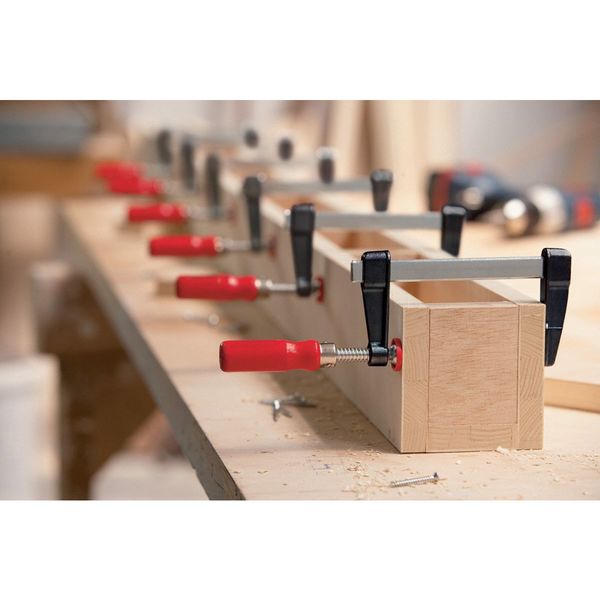 4 in Clamp Wood Handle and 2 in Throat Depth