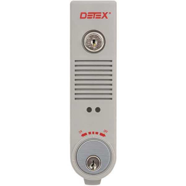 Exit Door Alarm, 9V Battery, Plastic, 100dB
