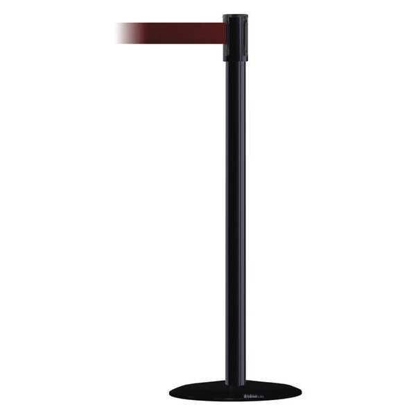 Slimline Post, Maroon, Black Post Finish