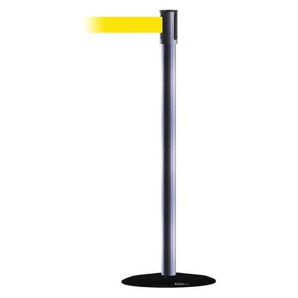 Slimline Post, Yellow, Gray Hammer Tone