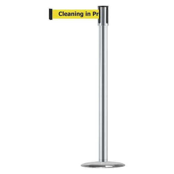 Slimline Post, Satin Chrome