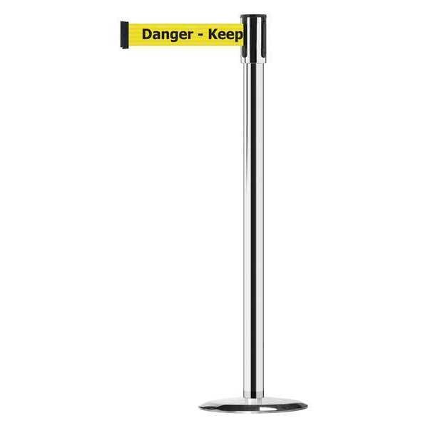 Slimline Post, Polished Chrome