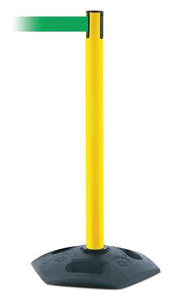 Barrier Post with Belt, Green