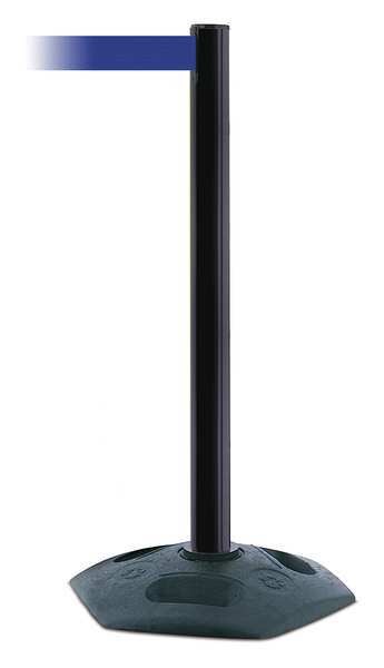 Barrier Post with Belt, Blue