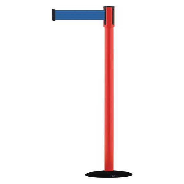 Slimline Post, Blue, Red Post Finish