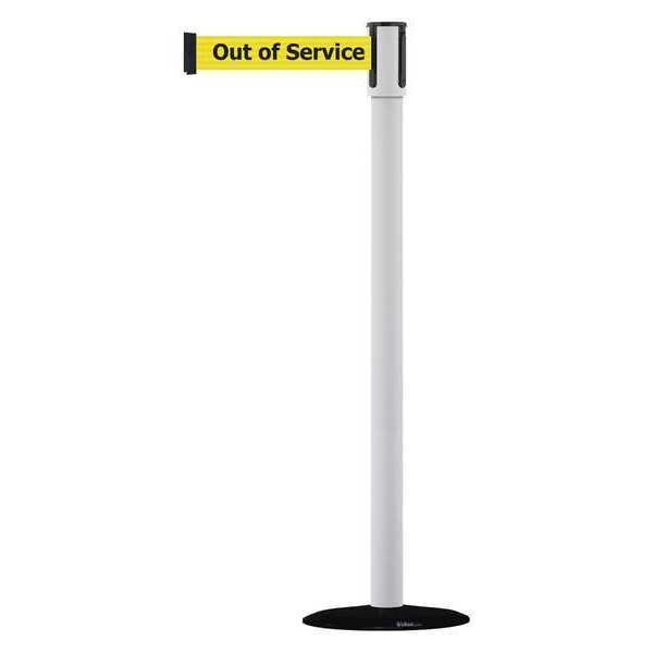 Slimline Post, White, Out of Service
