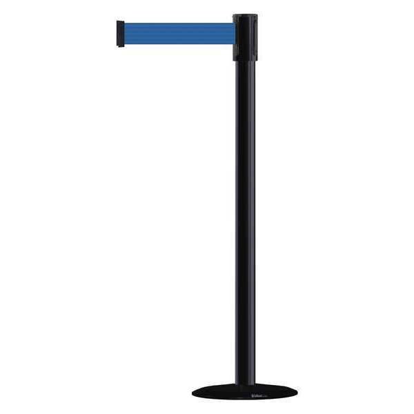 Slimline Post, Blue, Black Post Finish