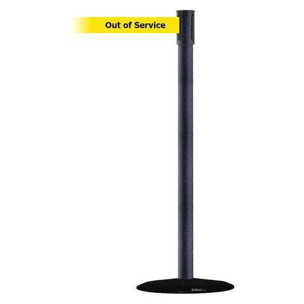 Slimline Post, Satin Chrome, Blue, Steel