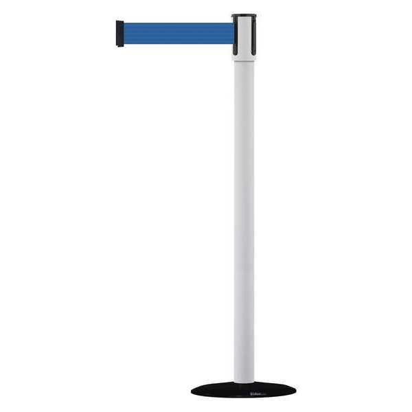 Slimline Post, Blue, White Post Finish