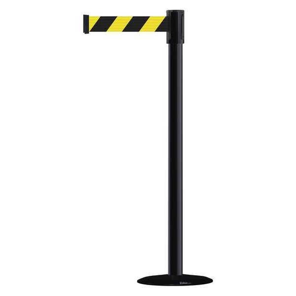 Slimline Post, Black, Basic, 14in.Base Dia.
