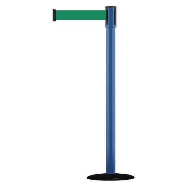 Slimline Post, Green, Blue Post Finish
