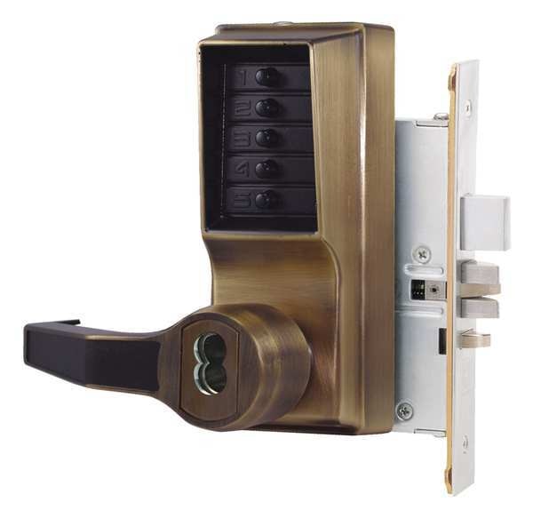Push Button Lockset, 8000, Right