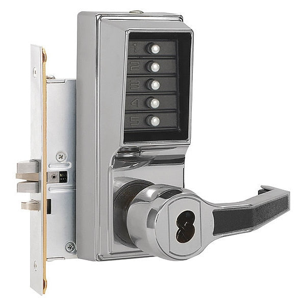 Mechanical Push Button Lockset, 8000