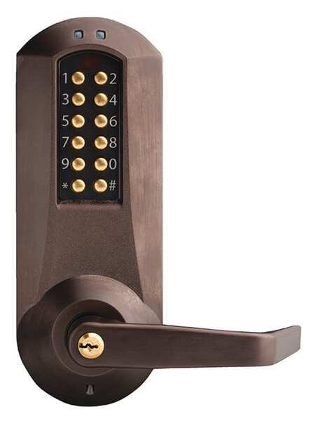 Electronic Locks, 5000, Mortise, 2-1/8 in.D