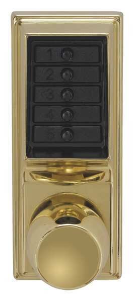 Push Button Lockset, 1000, Knob