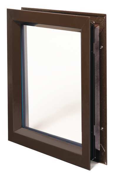 Lite Kit with Glass, 24inx30in, Drk Bronze
