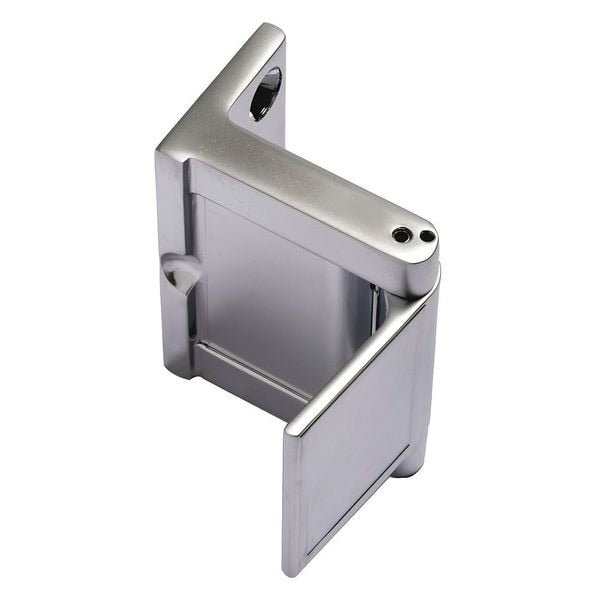 Security Door Guard, Satin Chrome