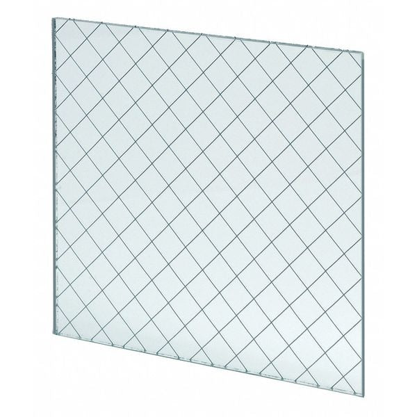 Fire Safety Wired Glass, 4inx34in