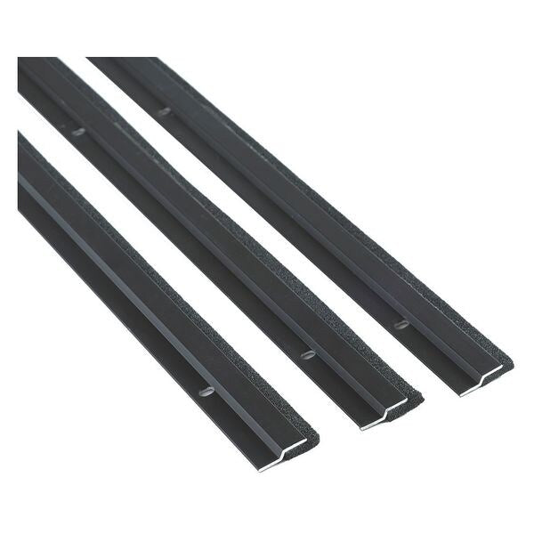 Weatherstrip, 1/4in., Neoprene, Black