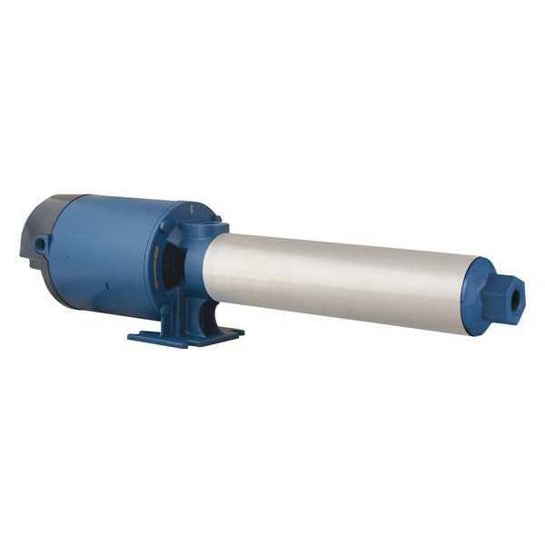 Multi-Stage Booster Pump, 3 hp, 240V AC, 1 Phase, 2 in NPT Inlet Size, 5 Stage, 60 psi Max Pressure