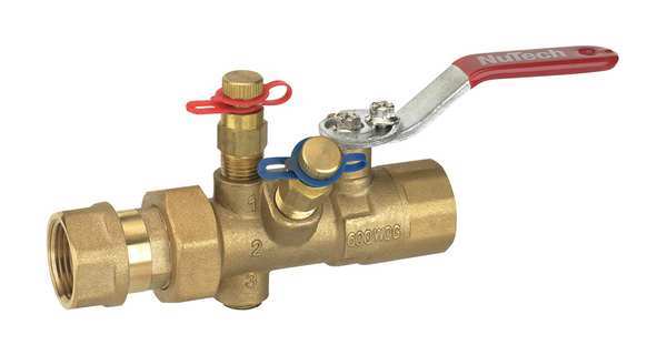 Manual Balancing Valve, 1-1/4 In, FNPT