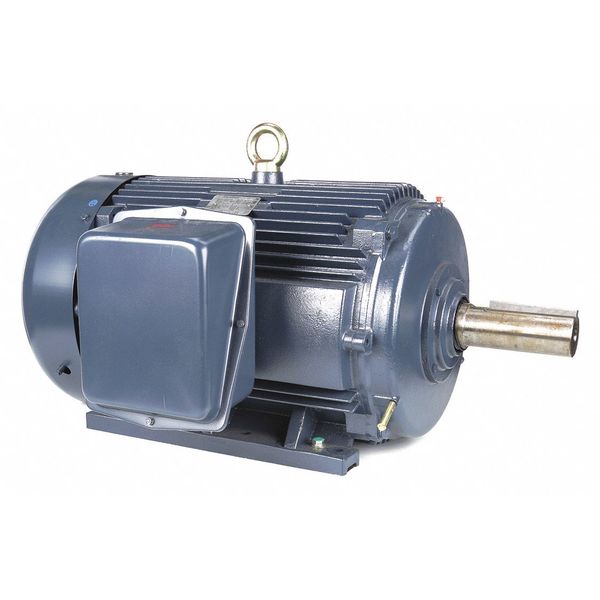 3-Phase General Purpose Motor, 125 HP, 444T Frame, 460V AC Voltage, 1,790 Nameplate RPM