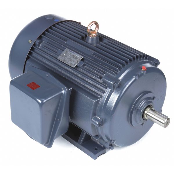 3-Phase General Purpose Motor, 75 HP, 365TS Frame, 230/460V AC Voltage, 3,570 Nameplate RPM