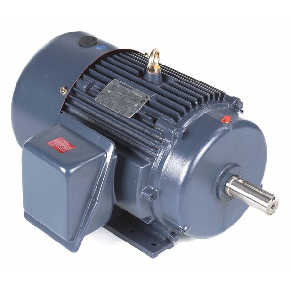 3-Phase General Purpose Motor, 15 HP, 254T Frame, 230/460V AC Voltage, 3,545 Nameplate RPM