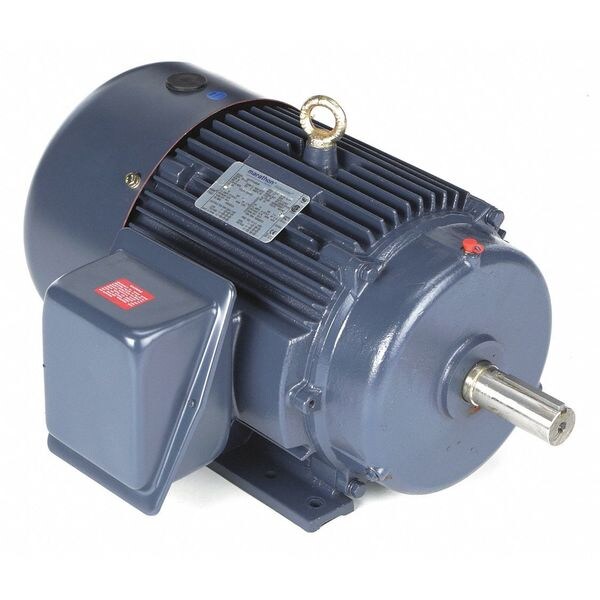 3-Phase General Purpose Motor, 15 HP, 254T Frame, 230/460V AC Voltage, 1,772 Nameplate RPM