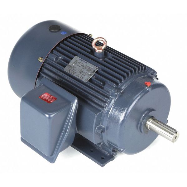 3-Phase General Purpose Motor, 10 HP, 256T Frame, 230/460V AC Voltage, 1,180 Nameplate RPM