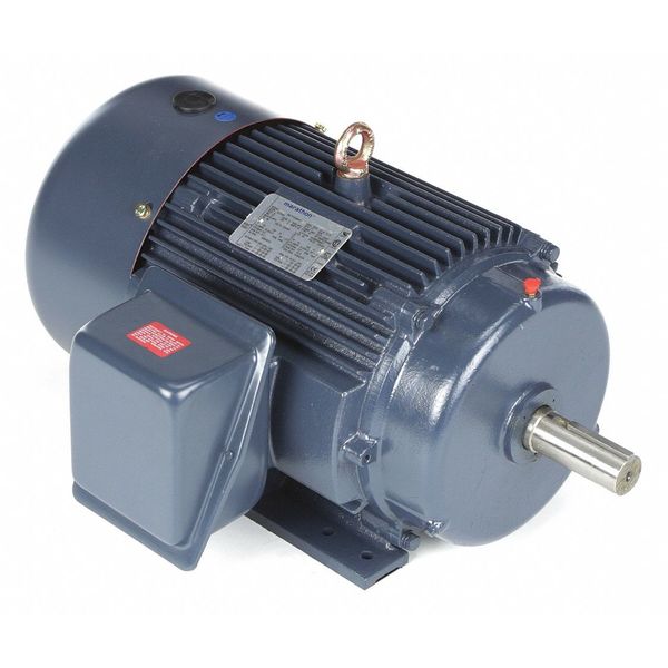 3-Phase General Purpose Motor, 20 HP, 256T Frame, 230/460V AC Voltage, 3,540 Nameplate RPM