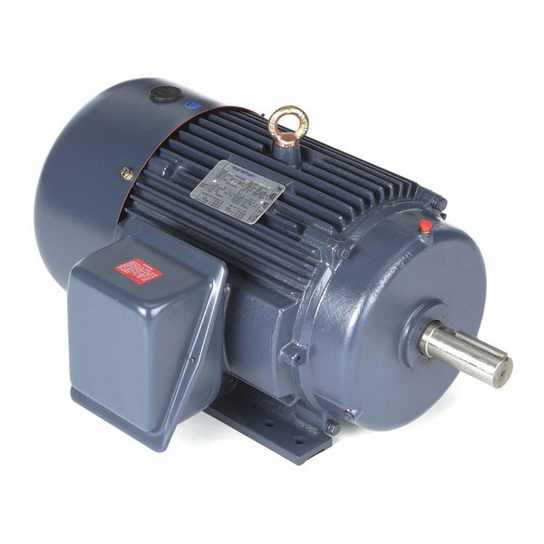 3-Phase General Purpose Motor, 20 HP, 256T Frame, 208-230/460V AC Voltage, 1,768 Nameplate RPM