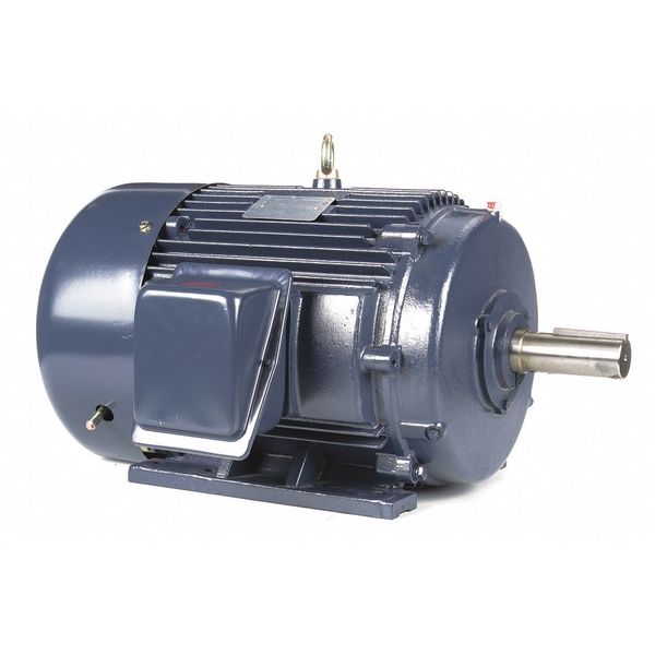 3-Phase General Purpose Motor, 25 HP, 324T Frame, 230/460V AC Voltage, 1,184 Nameplate RPM
