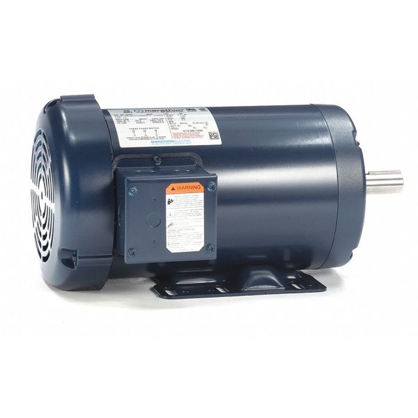 3-Phase General Purpose Motor, 2 HP, 145T Frame, 200V AC Voltage, 1,750 Nameplate RPM