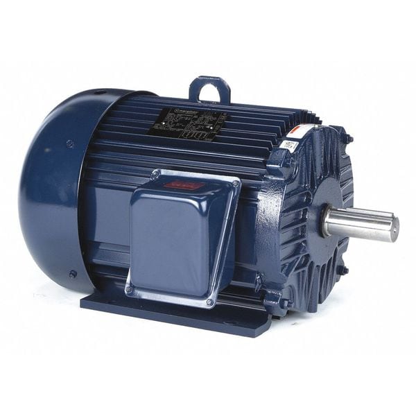 3-Phase General Purpose Motor, 15 HP, 254T Frame, 230/460V AC Voltage, 1,775 Nameplate RPM