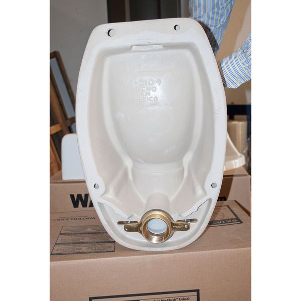 Waterless Urinal, Wall Mount