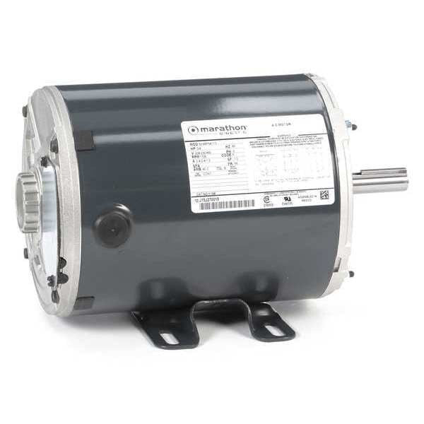 3-Phase General Purpose Motor, 1 HP, 56H Frame, 575V AC Voltage, 1,725 Nameplate RPM