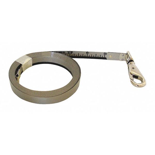50 ft Oil Gauging Tape Measures, 1/2 in Blade