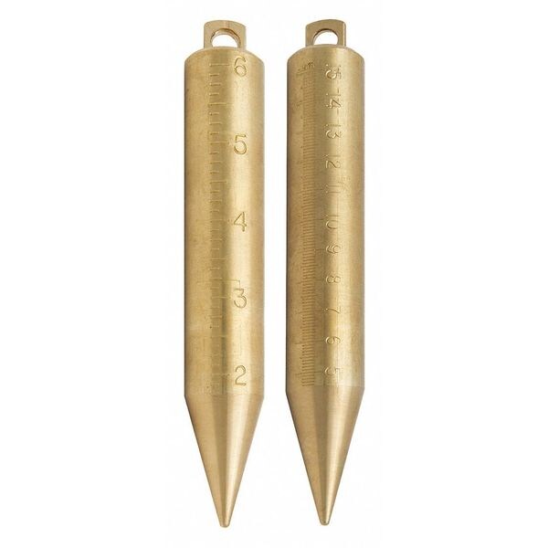 Plumb Bob, 20 oz. Size, Brass Construction
