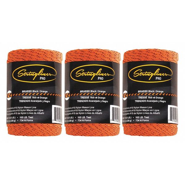 Masons Line, Braided, 500 ft. L, PK3